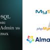 ติดตั้ง MySQL Server และ phpMyAdmin บน Alma Linux