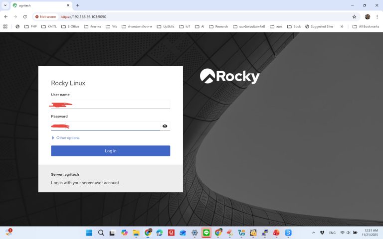 การควบคุมระบบ Rocky Linux 9 ผ่านเบราว์เซอร์ด้วย Cockpit – SYSADMIN ...