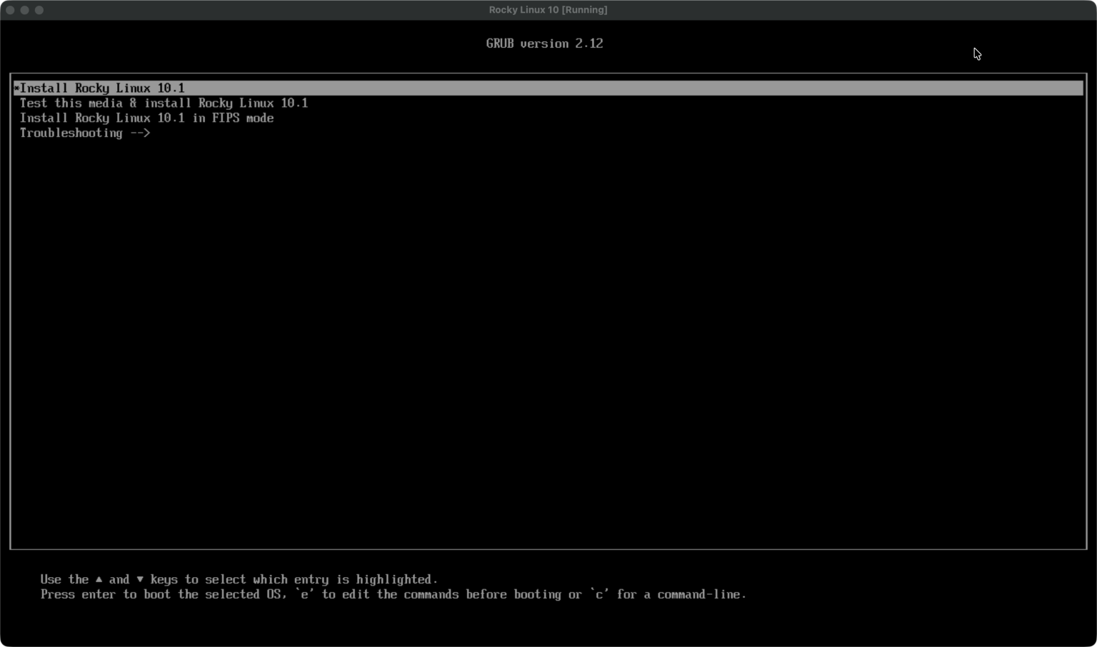 การติดตั้ง Rocky Linux 10 “Red Quartz” – SYSADMIN KNOWLEDGE