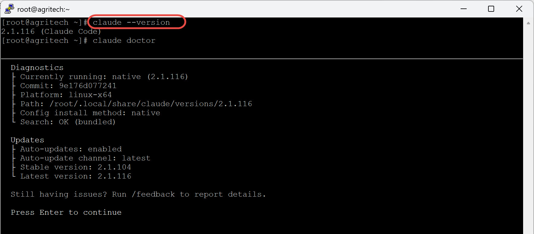 การติดตั้ง Claude Code บน Rocky Linux 9 – SYSADMIN KNOWLEDGE