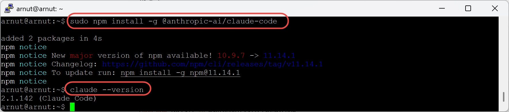 ติดตั้ง Claude Code บน Ubuntu Server 25.10 – SYSADMIN KNOWLEDGE