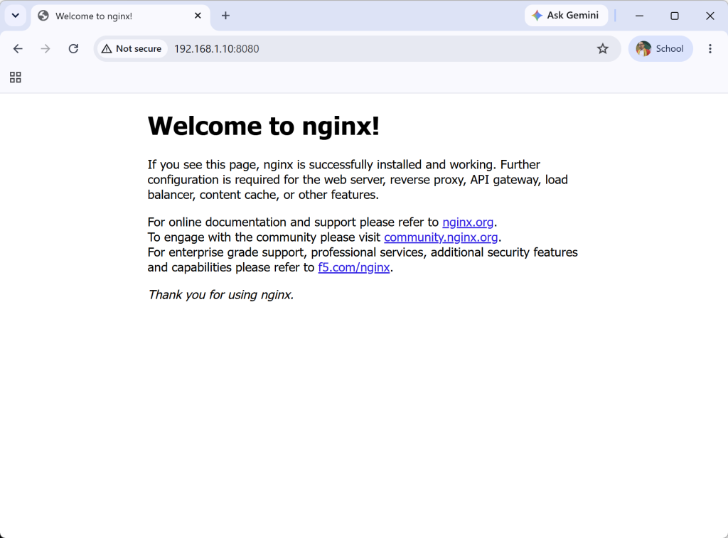 สร้าง Container Web Server ด้วย Podman บน Rocky Linux 10